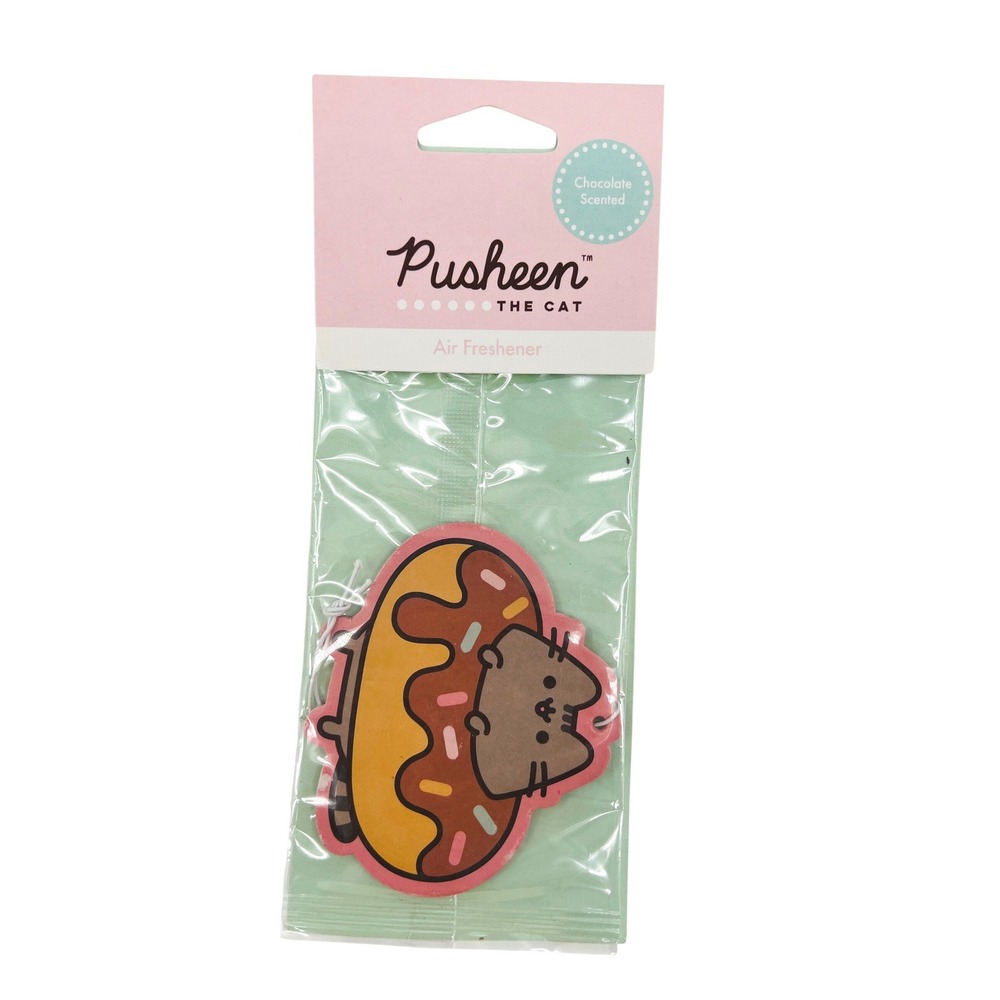 Pusheen Foodie Hanging Air Freshener Donut Chocolate Scented NEW